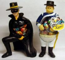 Zorro & Sgt. Gonzales - chocolate eggs dispensers (mint)