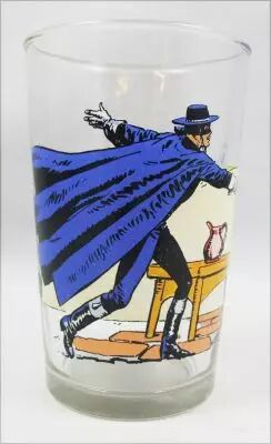 Zorro - Verre � moutarde Amora - La signature de Zorro