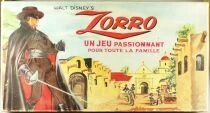 Zorro - Whitman Board Game - Walt Disney French Version 1962