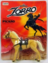 Zorro (Filmation) - Gabriel - Complete set of 6 carded action-figures : Amigo, Ramon, Gonzales, Tempest, Picaro, Zorro - 1981 