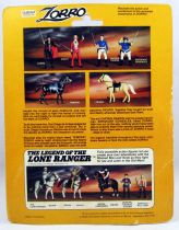 Zorro (Filmation) - Gabriel - Complete set of 6 carded action-figures : Amigo, Ramon, Gonzales, Tempest, Picaro, Zorro - 1981 