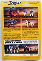 Zorro (Filmation) - Gabriel - Complete set of 6 carded action-figures : Amigo, Ramon, Gonzales, Tempest, Picaro, Zorro - 1981 