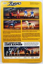 Zorro (Filmation) - Gabriel - Complete set of 6 carded action-figures : Amigo, Ramon, Gonzales, Tempest, Picaro, Zorro - 1981 