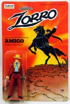 Zorro (Filmation) - Gabriel - Complete set of 6 carded action-figures : Amigo, Ramon, Gonzales, Tempest, Picaro, Zorro - 1981 