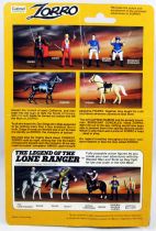 Zorro (Filmation) - Gabriel - Complete set of 6 carded action-figures : Amigo, Ramon, Gonzales, Tempest, Picaro, Zorro - 1981 
