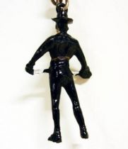 Zorro standing with sword in hands - JIM keyring figure (loose)